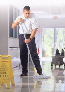 Mopping-floor